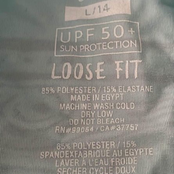 BRAND NEW boy billabong rashguard swim swimming shirt size L 14 & XL 16 UPF50 - Picture 7 of 8